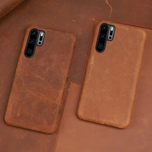 Phone Case For Huawei P20 P30 Mate 10 20 30 Pro lite case Y7 Y9 P smart 2019 Crazy Horse skin For Honor 8X 9 10 V20 P Smart case