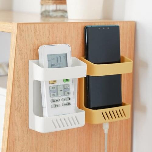 Remote Control Holder Home Air Conditioning Remote Control Mobile Phone Stand Office Wall Mounted Convenient Control Holder