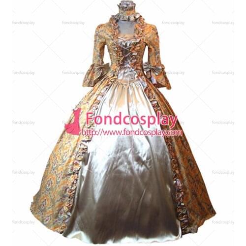 Gothic Lolita Punk Medieval Gown Figure Long Evening Dress Jacket Tailor-made[CK1433]