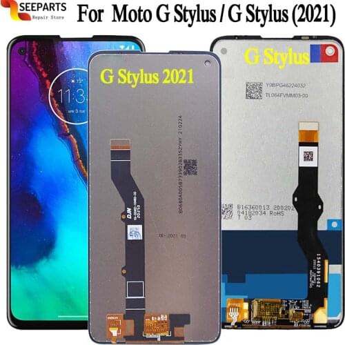 For Motorola Moto G Stylus 2021 XT2115 LCD Display Touch screen Panel Digiziter Assembly For Moto G Stylus XT2043 XT2043-4 LCD