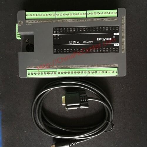 EC2N 40MT 40MR with speed pulse control stepper servo 100K compatible FX2n PLC