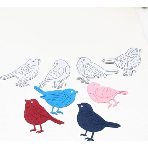 Four Birds Metal Cutting Dies 2021 New Diy Die Molds Scrapbooking Paper Making Die Cuts Crafts
