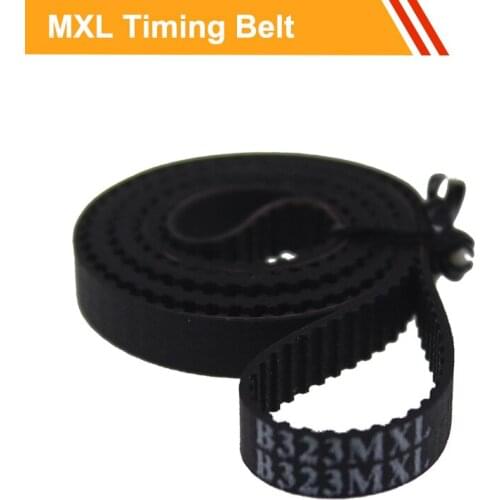 MXL Type Closed loop Rubber Tooth Belt Length 250/252/254/265/266/269MXL Timing Belt 6/10mm Belt Width Rubber Belts Round