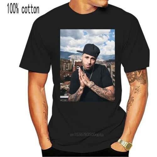 New 2021 Nicky Jam Nickjam Mens T Shirt Size S 2Xl