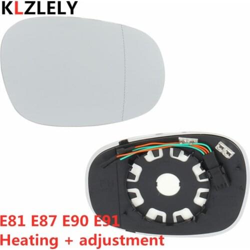 O For BMW E90 E91 E92 E93 323 320 316 335 318 325 330 i Side Rearview Wing Side Mirror Glass Heated 51167252893 51167252894
