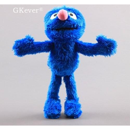 23cm Sesame Street Grover Plush Toys Peluche New Arrivals Japan Cartoon Grover Stuffed Doll Women Kids Birthday Gift Sofa Decor