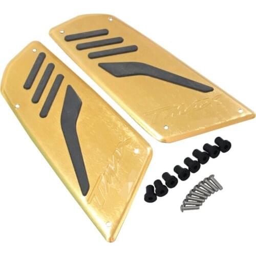 Motorcycle Front Rear Foot Plate Board Footboard Steps Footrest Pedal Pads Fits for Yamaha TMAX T-max 530 2013-2016