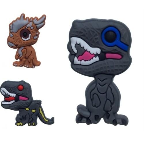 Single Sale 1pc PVC shoe charms shoe accessories shoe decoration for croc jibz Kids Party X-mas Gift