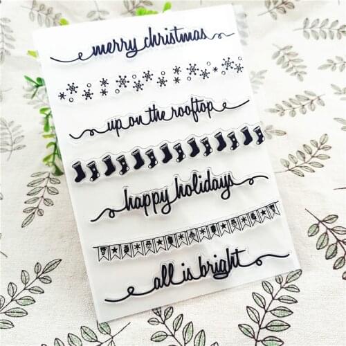 11*16CM Hot sale Glass bot Transparent Clear Stamps / Silicone Seals Roller Stamp for DIY scrapbooking photo album/Card Making