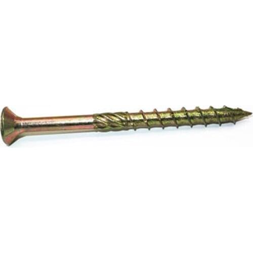 4PCS Torx Screw M6 Countersunk Head Self-tapping Bolts Knurled Wood Screws 80-200mm Length