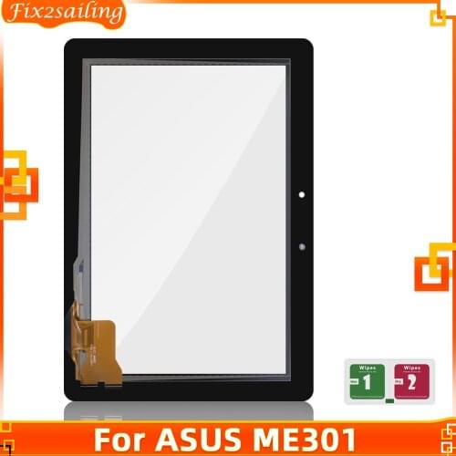Glass For ASUS MeMO Pad FHD 10 ME301 K005 K00A Tablet PC Touch Screen Digitizer Glass 5449N FPC-1 Parts 100% Tested