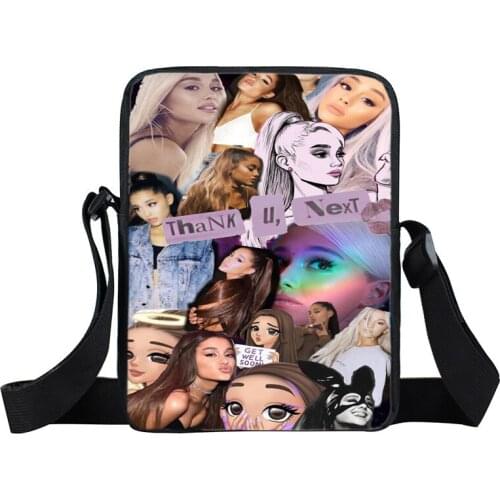 Cute Ariana Grande Handbag New Fashion Style Women Shoulder Bags Ladies Campus Leisure Messenger Crossbody Bags