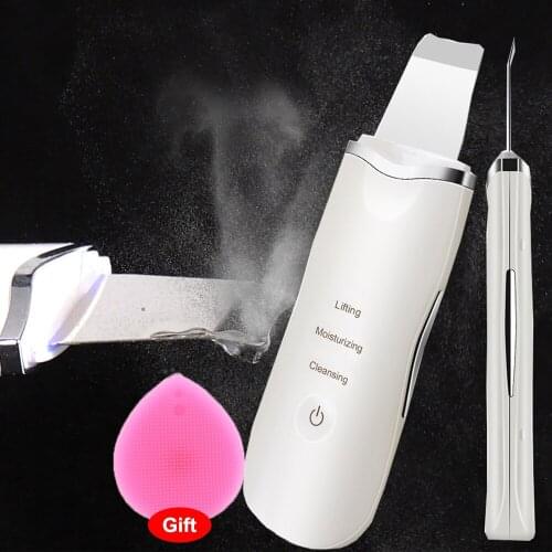 Ultrasonic Cleaning Blackhead Remover Skin Scrubber Peeling Vibration Exfoliating Pore Cleaner Skin Care Beauty Instrument Tools