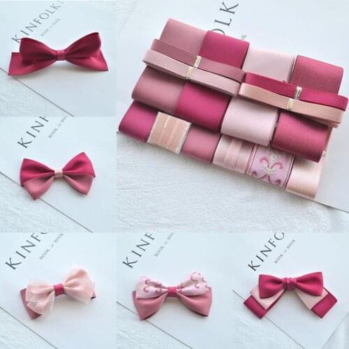 High Quality Matte Ribbon Handmade Diy Hairpin Material Package Bow Hair Headdress Accessories Bouquet Gift Wrapping Ribbon