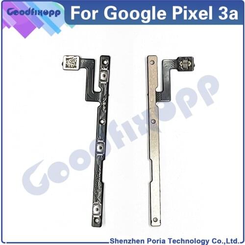 100% High Quality Testing For Google Pixel 3A G020A G020E G020B Power On Off Key Flex Cable Power Button Flex Cable Replacement