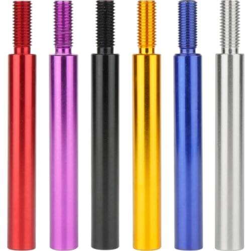 M10X1.5 Aluminum Shift Knob Extender Extension Lever Gear Manual Shifter Rod