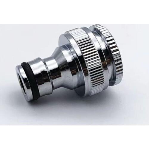 HEMAN 3/4" & 1/2" Female Thread Quick Connector Garden Tap Watering Hose Pipe Fitting Faucet Tap Water Connector Adaptor