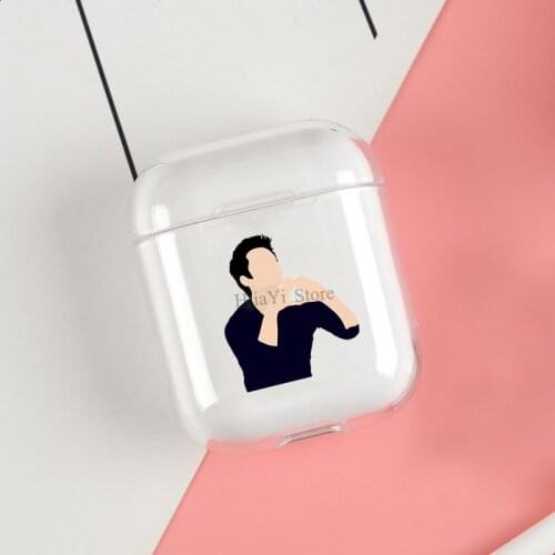 Dylan O'Brien Art Cases For Apple AirPods 1 2 Case Clear Wireless Bluetooth Earphone Case Protective Shell