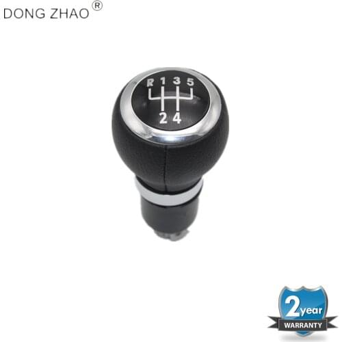For Passat B6 3C R36 TDI TFSI TSI 2006 2007 2008 2009 2010 2011 Car-styling 5 Speed Car Gear Stick Shift Knob Leather cover