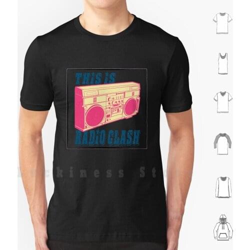 It Is T Shirt DIY Cotton Big Size S-6xl Radio Clash Joe Strummer Mick Jones Paul Simenon Topper Headon Punk
