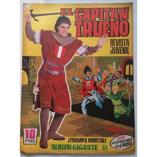 The Captain Thunder N ° 63 ALBUM Giant-mortal Trap