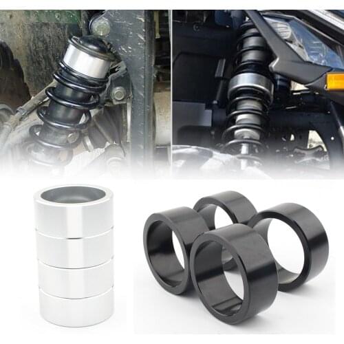 4X Aluminum Suspension Lift Spacer Kit 2.5'' for CAN AM Outlander 650 800 Models ATVs Black/silver