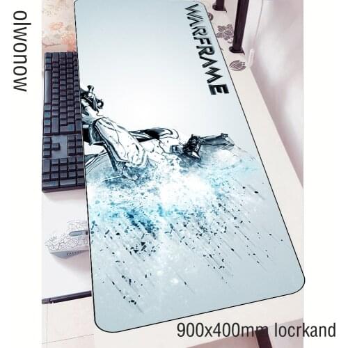 Warframe mouse pad gamer large 90x40cm notbook mouse mat gaming mousepad Popular pad mouse PC desk padmouse mats
