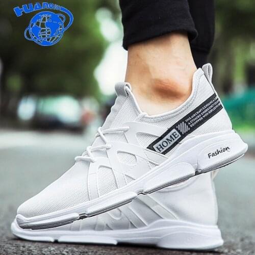 HUANQIU 2018 new spring/autumn fashion casual comfort shoes breathable men shoes wholesale Mesh sneakers men Size 39-44 ZLL643