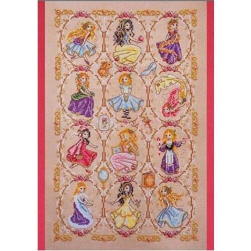 Fairy princess patterns counted 11CT 14CT 18CT Cross Stitch Sets DIY Chinese Cross-stitch Kits Embroidery Needlework