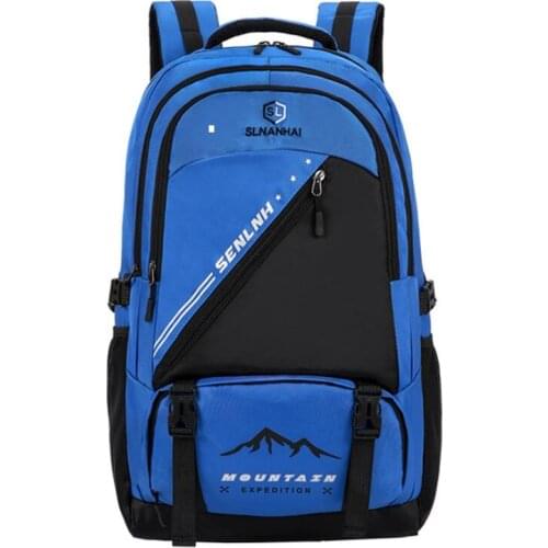 2021 New Large Capacity Waterproof Leisure Outdoor Backpack Mountaineering bag travel bag men women backpack Oxford student bag