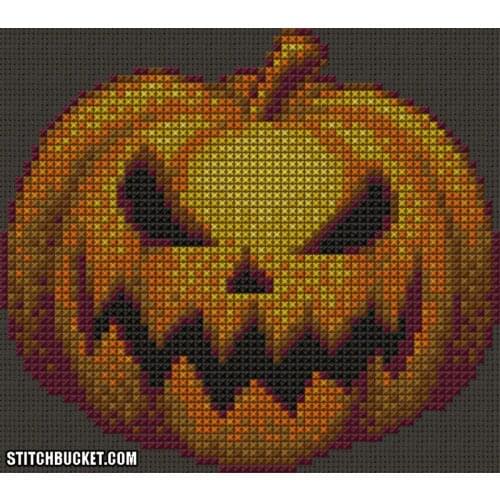 2020 New Arrival Embroidery Pumpkin Counted Cross Stitch How to with 100% Cotton Floss & Free Shipping for Home Wall Decor