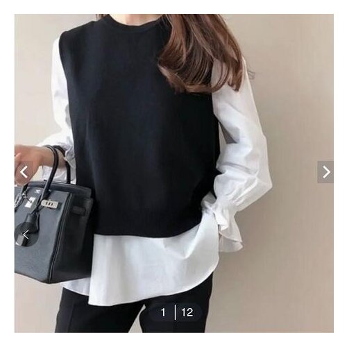 Qooth Knitted Blouses