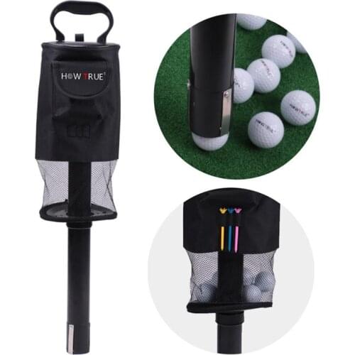 Golf Ball Retriever Bag Portable Ball Picker Bag Easy To Pick Up ball Detachable Collector Golf Accessories for Golfer Clubs