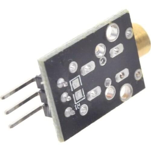 Smart Electronics New KY-008 3pin 650nm Red Laser Transmitter Dot Diode Copper Head Module for Arduino AVR PIC DIY Free Shipping