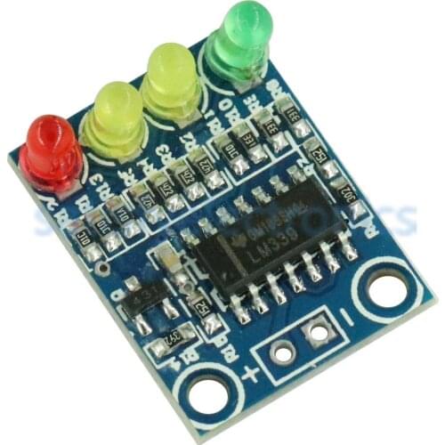 12V Electric Quantity 4 Power Indicator Battery Detection Module For Arduino