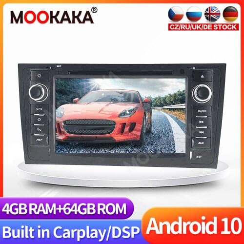 Android 10.0 Auto Stereo Car GPS Navigation For Audi A6 4B C5 1997 - 2005 Radio Multimedia DVD Player Head Unit Audio Carplay