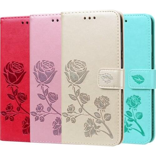 Fashion Flower Wallet Case For Samsung Galaxy S6 S7 Edge S8 S9 S10 J4 J6 Plus 2018 S10e J3 J5 J7 A5 2017 2016 A520FN Flip Cover