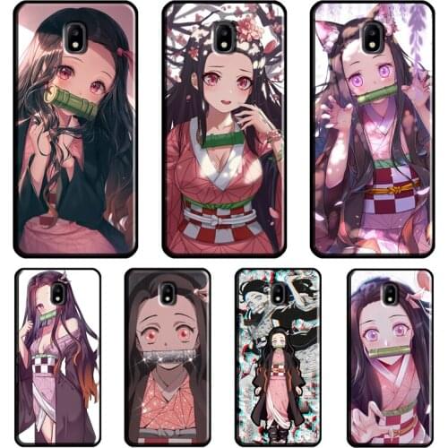 Demon Slayer Nezuko Anime For Samsung Galaxy J3 J5 J7 2016 A3 A5 2017 A6 A8 J4 J6 Plus J8 J2 Core 2018 Phone Cover