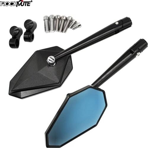 For Yamaha FZ07 FZ09 FZ1 FZ10 FZ16 FZ6 FZ600 FZ8 MT07 MT09 MT10 Motorcycle Rearview Mirror Side Mirrors CNC Aluminum Adjusting