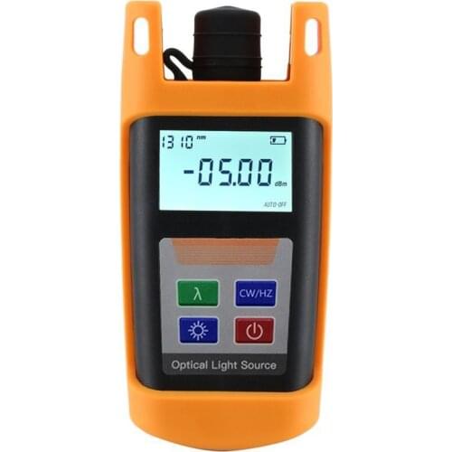 Dual Wavelength Hand Held Stable Laser Source With LED Lighting 1310+1550nm Laser Fiber Light Source