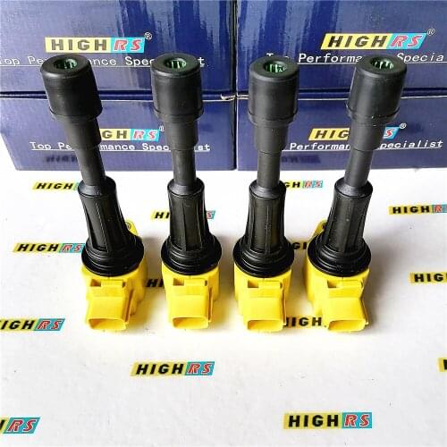 Ignition Coil Pack for Mazda 2 L4 1.5L 2011 2012 2013 2014 ZJ20-18-100 coils packs on plug set of 4