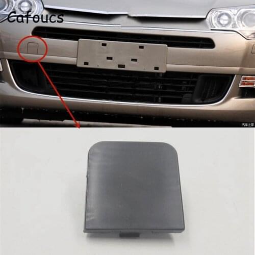 Cafoucs For Citroen C5 2008-2015 Car Trailer Cover Front Bumper Towing Hook Eye Cap