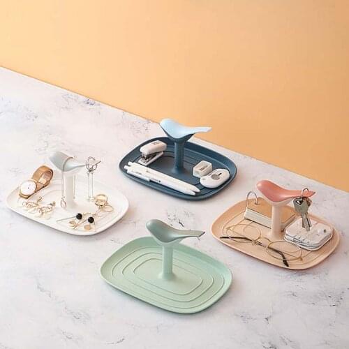 New Style Bird Earrings Necklace Ring Pendant Bracelet Jewelry Display Stand Tray Storage Rack Storage Tray