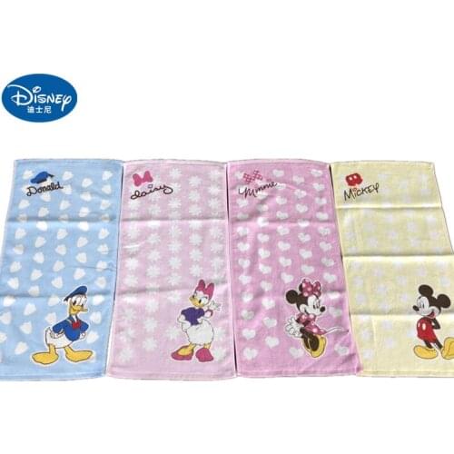 20x50cm Cotton Soft Towel Cartoon Children kids Boy Girl Adult face Towel Minnie Mickey Mouse Donald Duck Water Absorbing Towel