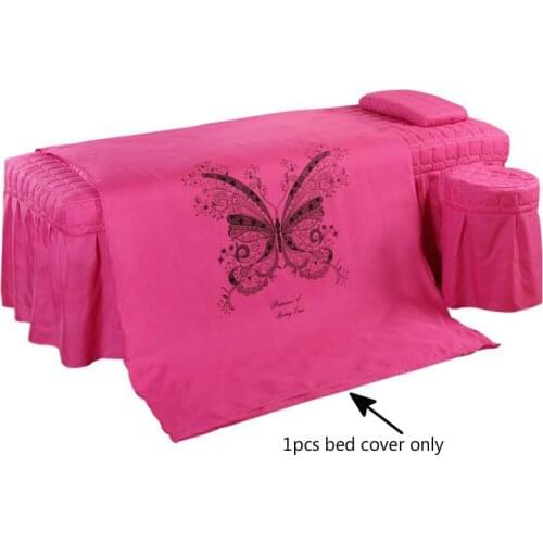 1pcs 20 Colors Cosmetic Salon Sheets Cover SPA Massage Treatment Bed Table Cover Soft Cotton Facial BedCover Without Core