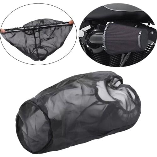 Dustproof Protective Air Filter Rain Sock Cover Kit for Harley Easy Install