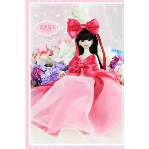 14 jointed 29cm 11'' BJD Doll gift for girl dolls Princess Hair + Makeup + Cloth +shoes
