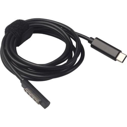 USB Type C PD Charging Cable Power Adapter Converter Laptop Charger for Microsoft Surface Pro 1/2 Go DC Plug Connector Cord