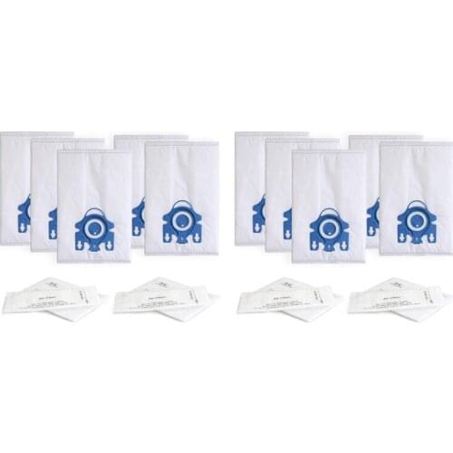 1Set Replacement GN 3D Dust Bag for Miele Canister S2, S5, S8, Classic C1, Complete C2 and Complete C3 Vacuum Cleaner