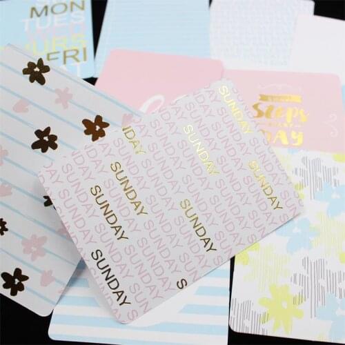 10Pcs Double-side Printed Colorful Paper Pocket Cards for Scrapbooking DIY Projects/Photo Album/Card Making Crafts